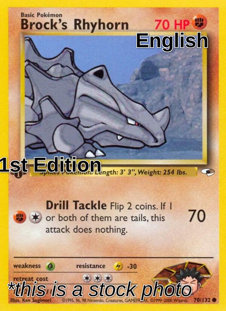 Brock's Rhyhorn (70)