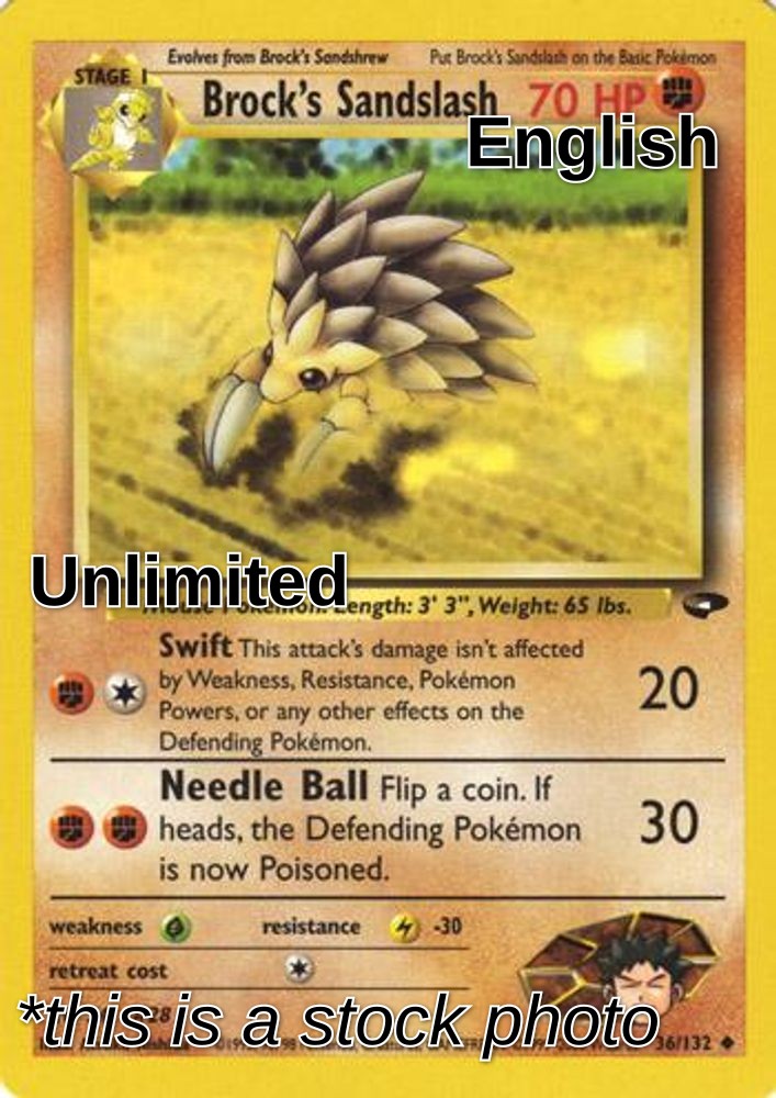 Brock's Sandslash