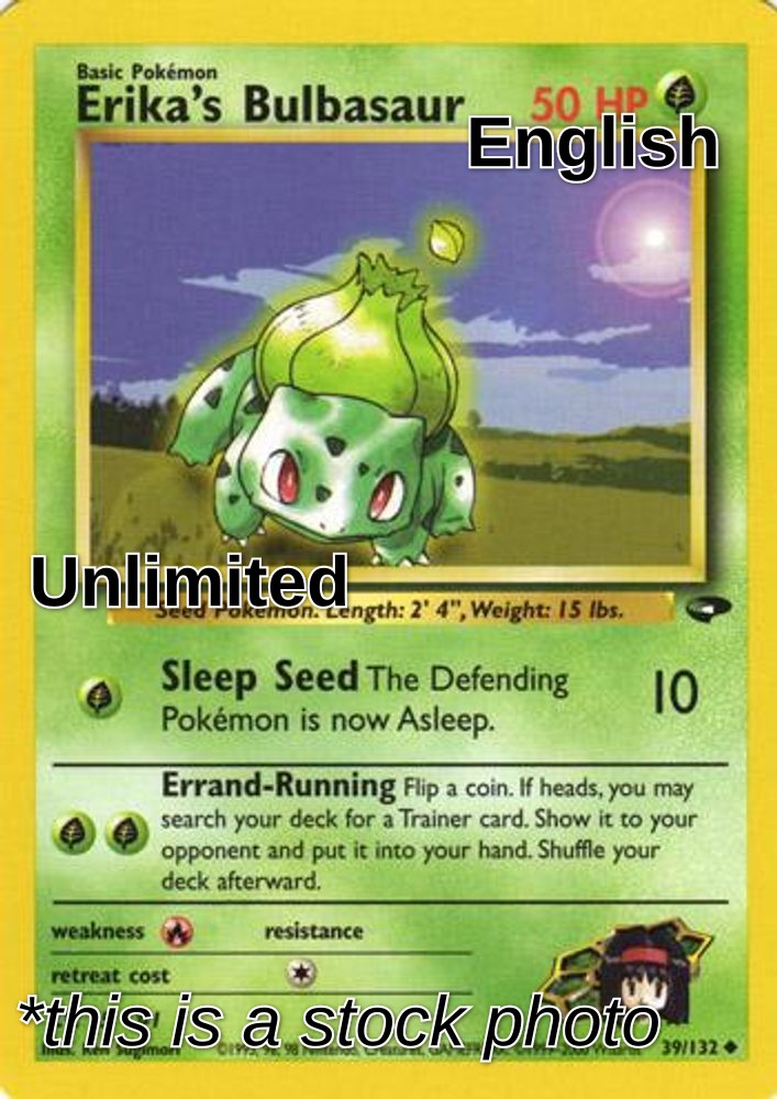 Erika's Bulbasaur