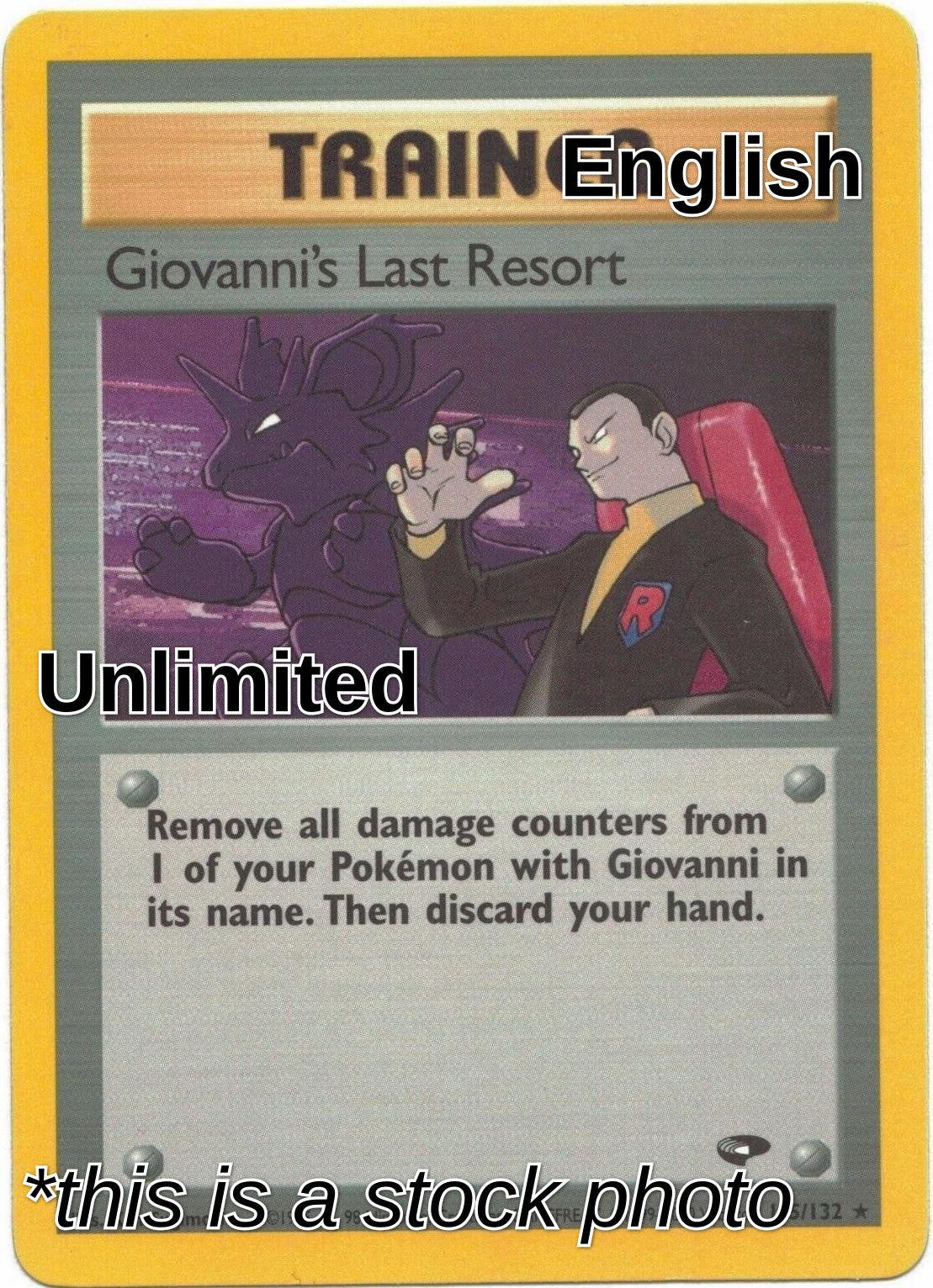 Giovanni's Last Resort