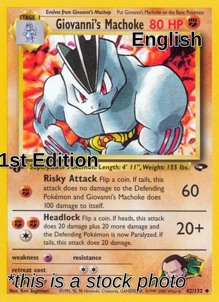 Giovanni's Machoke