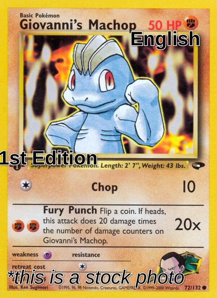 Giovanni's Machop