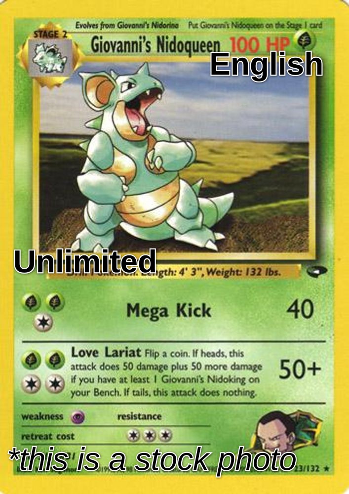 Giovanni's Nidoqueen
