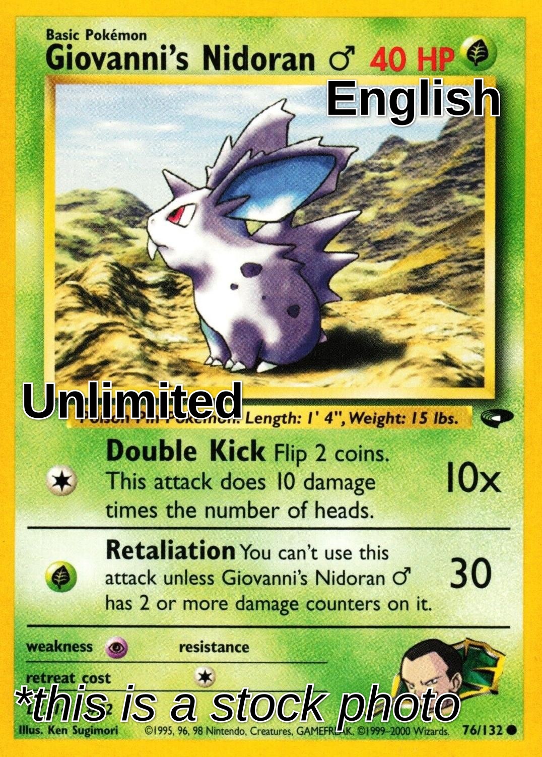 Giovanni's Nidoran M