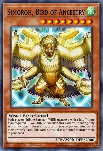 Simorgh, Bird of Ancestry [LODT - LODT-EN039] - Light of Destruction (2020 Date Reprint)
