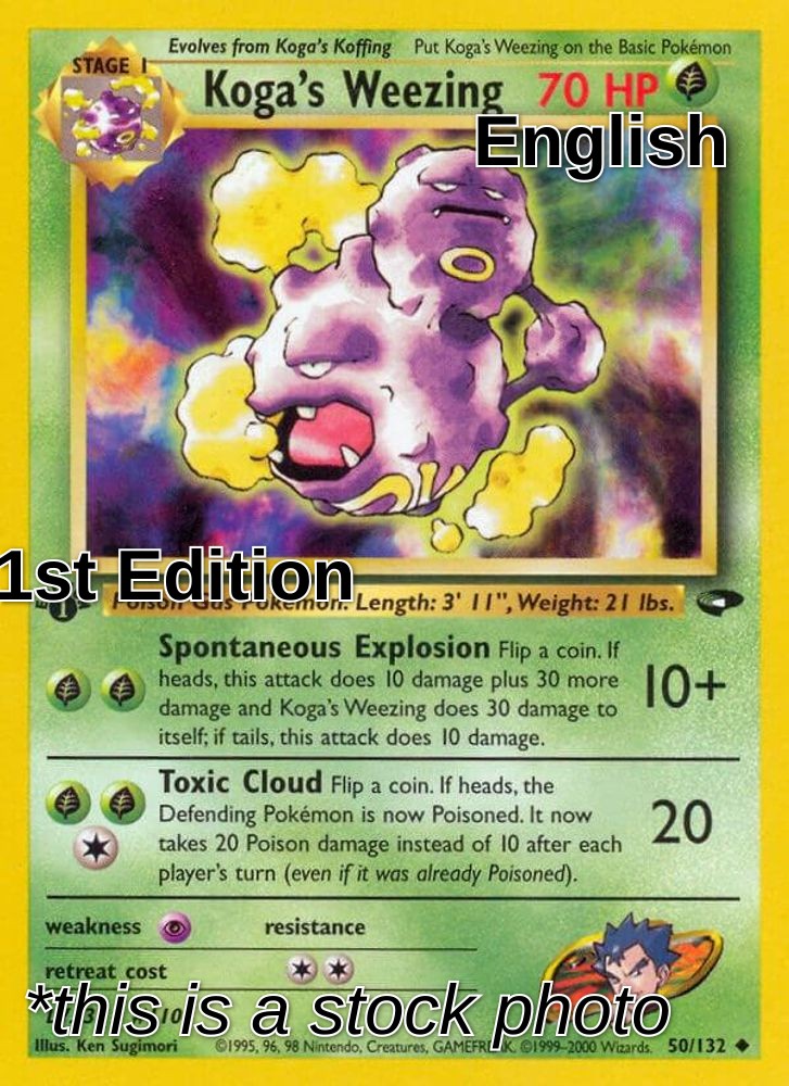 Koga's Weezing