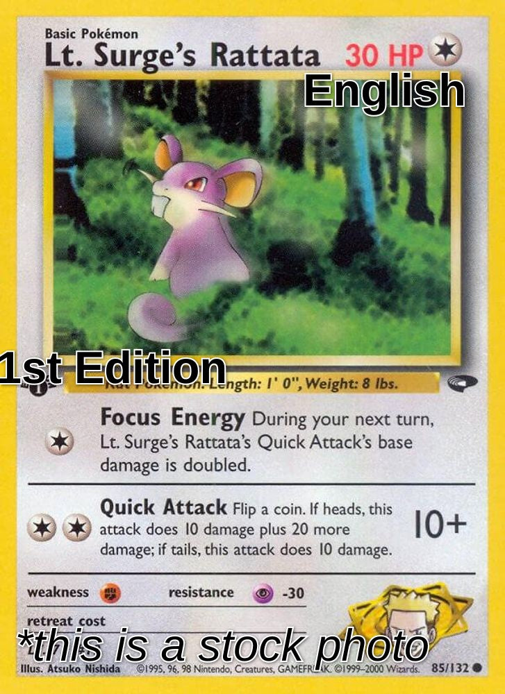 Lt. Surge's Rattata