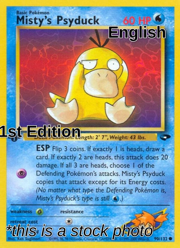 Misty's Psyduck