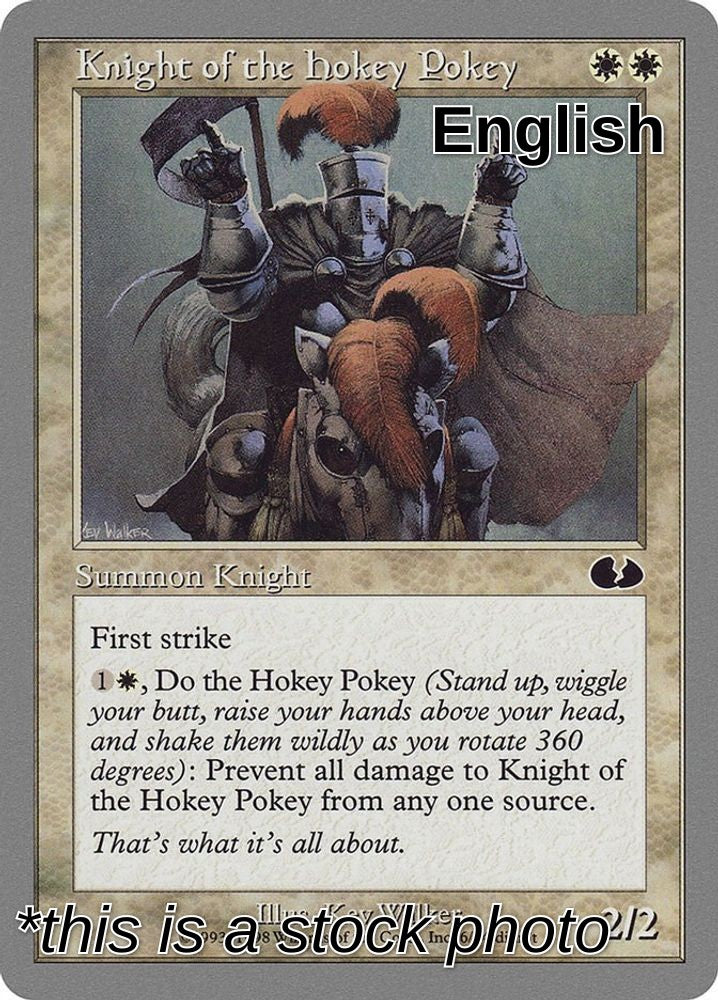 Knight of the Hokey Pokey