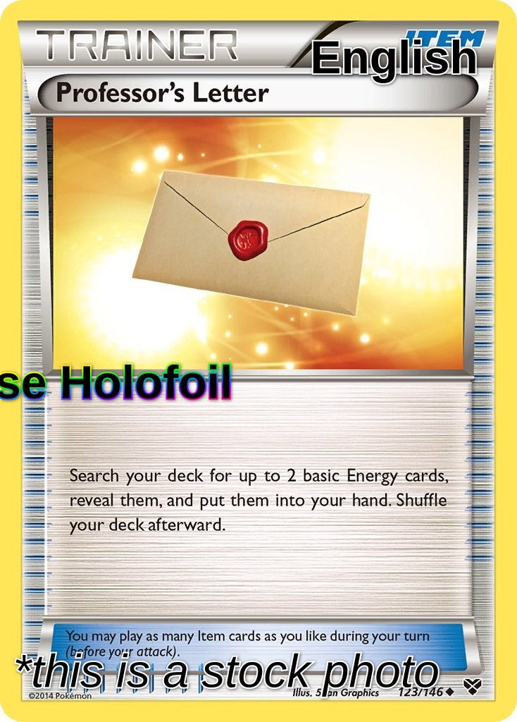 Professor's Letter