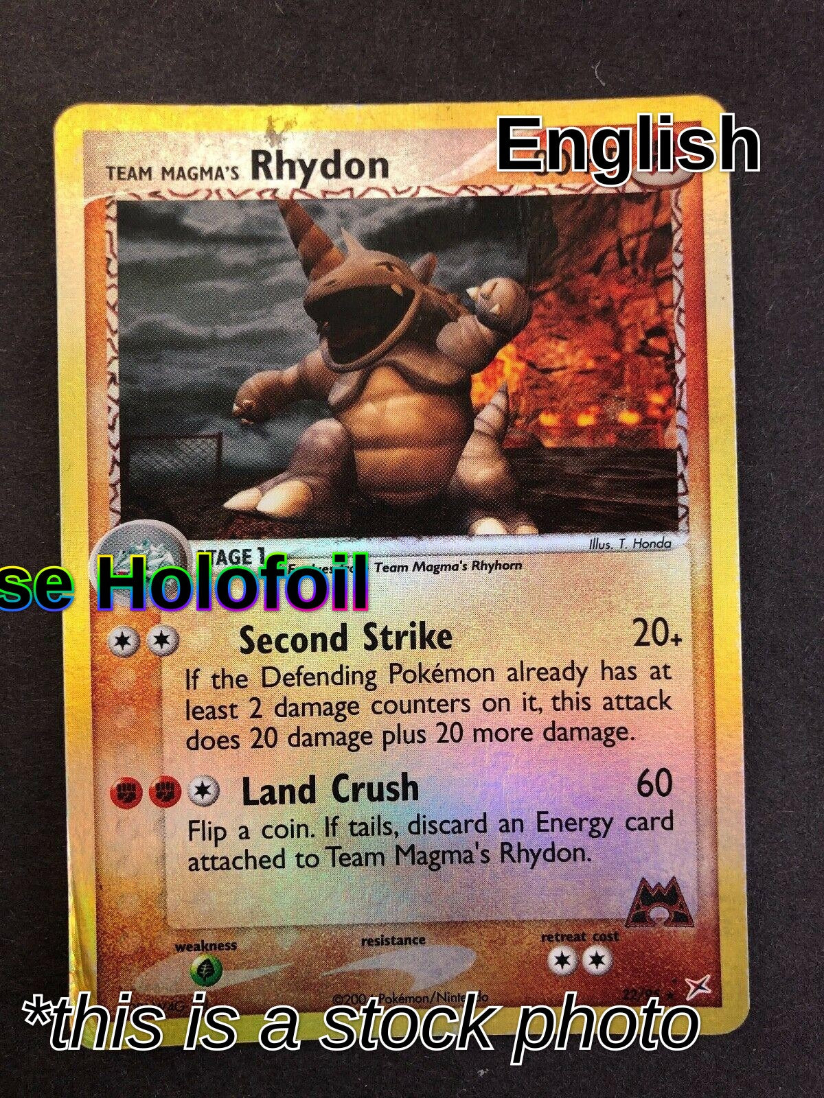 Team Magma's Rhydon - 22/95