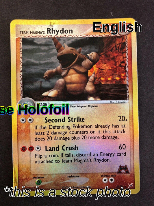 Team Magma's Rhydon - 22/95
