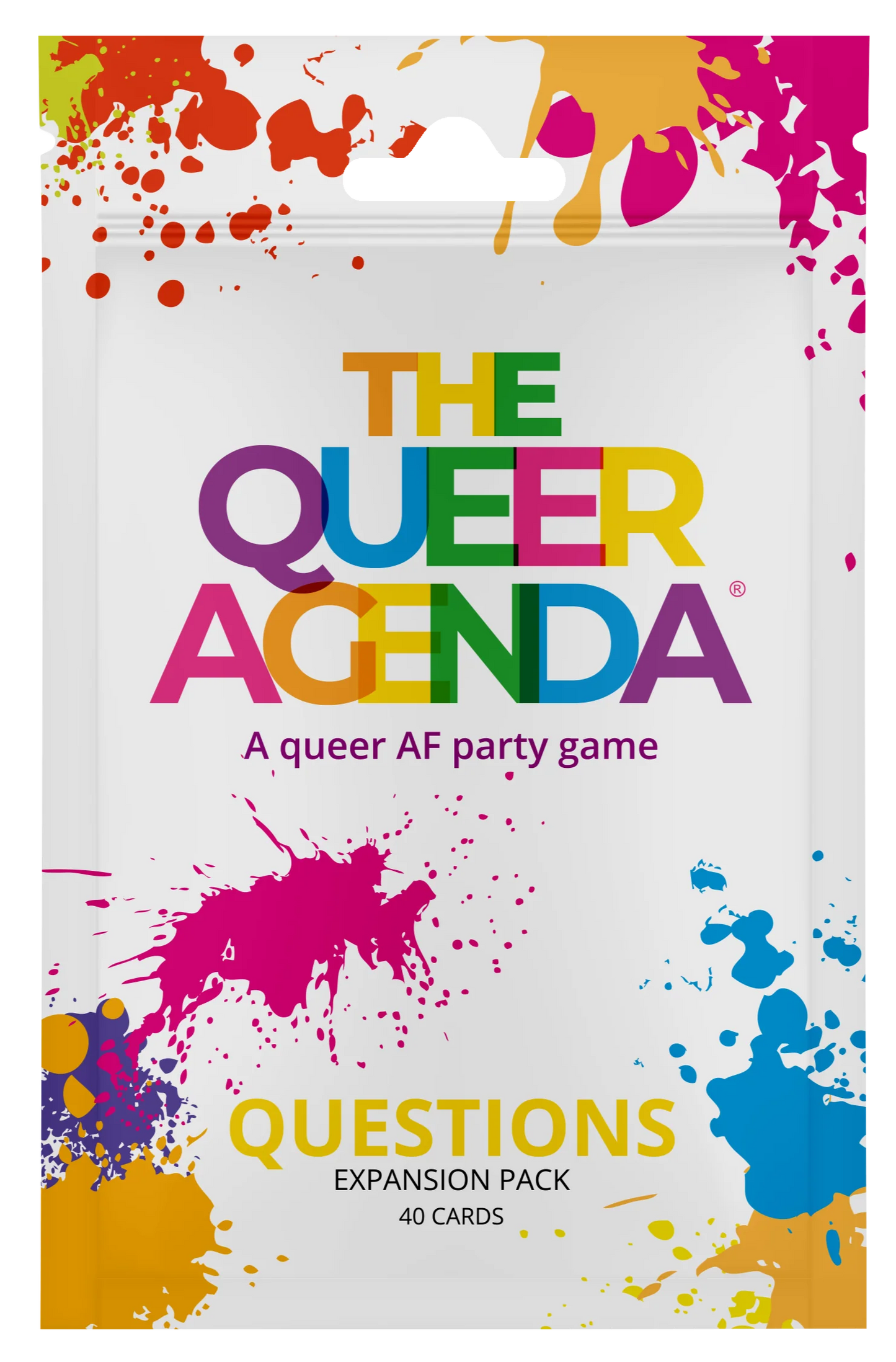 The Queer Agenda: Questions Expansion - Board Game
