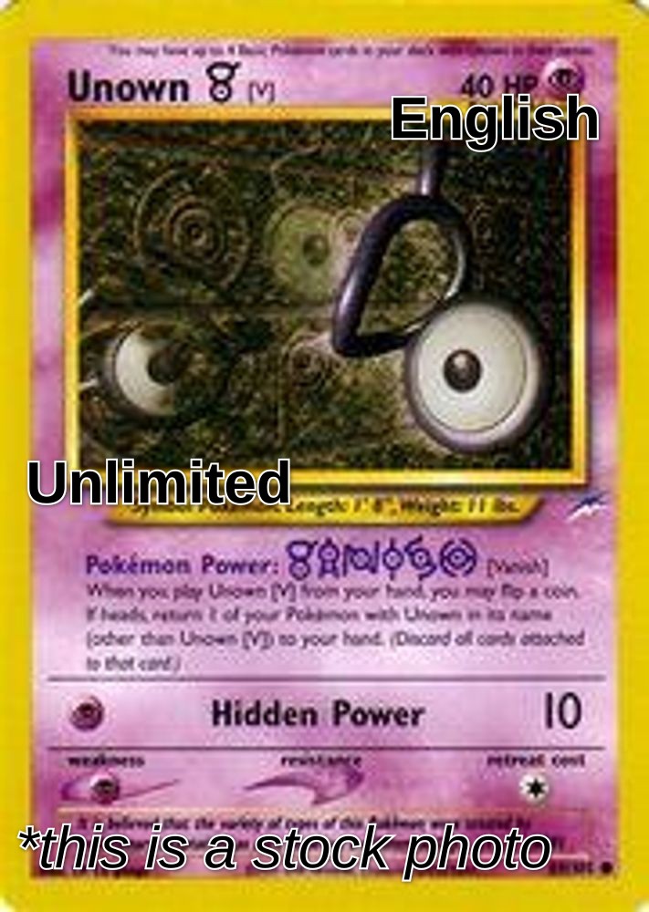 Unown [V]