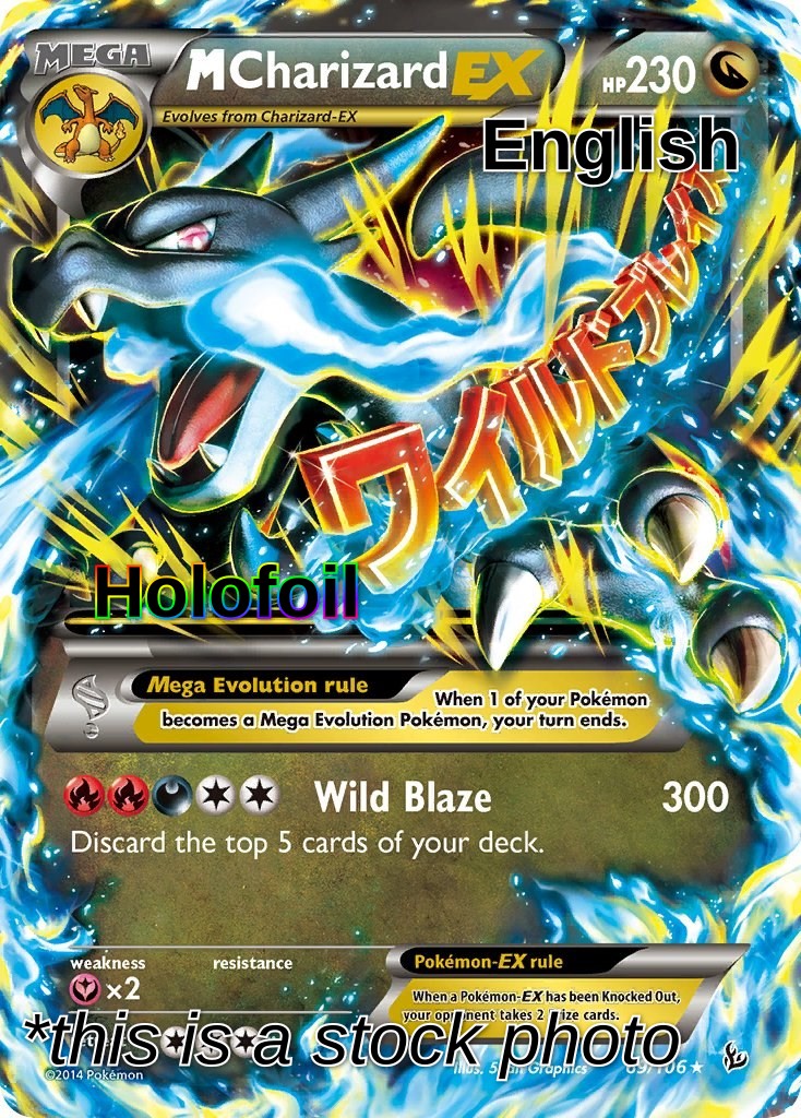 M Charizard EX (X)