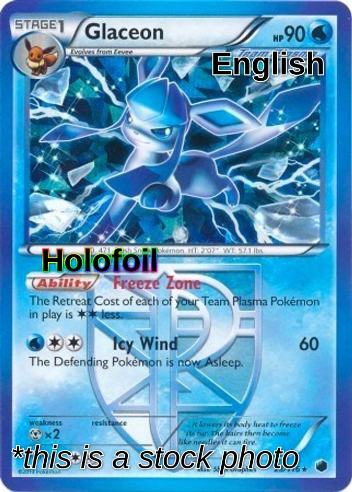 Glaceon - 23/116 (BW Plasma Freeze)