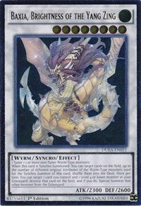 Baxia, Brightness of the Yang Zing (UTR)
