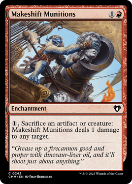 Makeshift Munitions [Commander Masters]