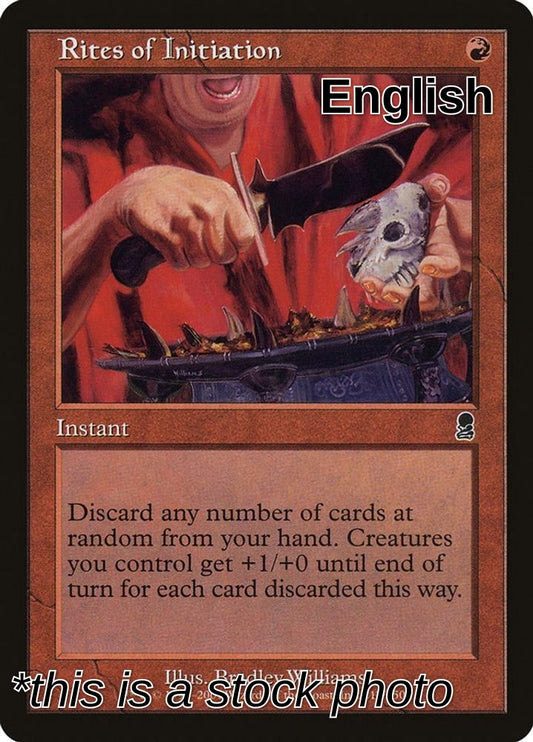 Rites of Initiation