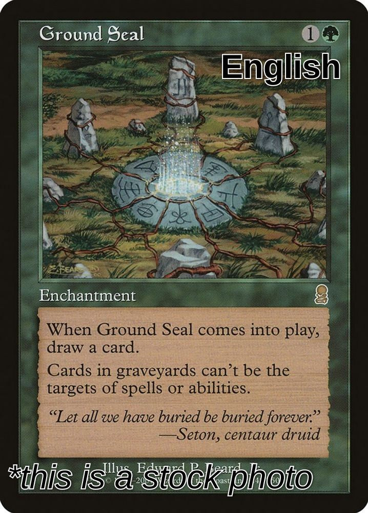 Ground Seal