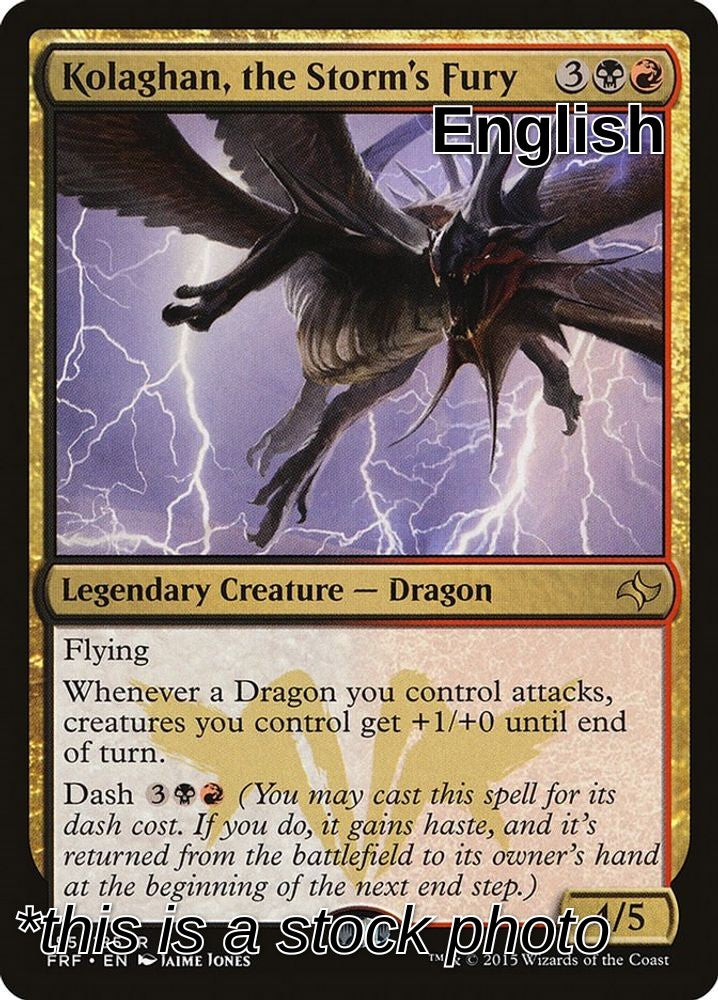 Kolaghan, the Storm's Fury