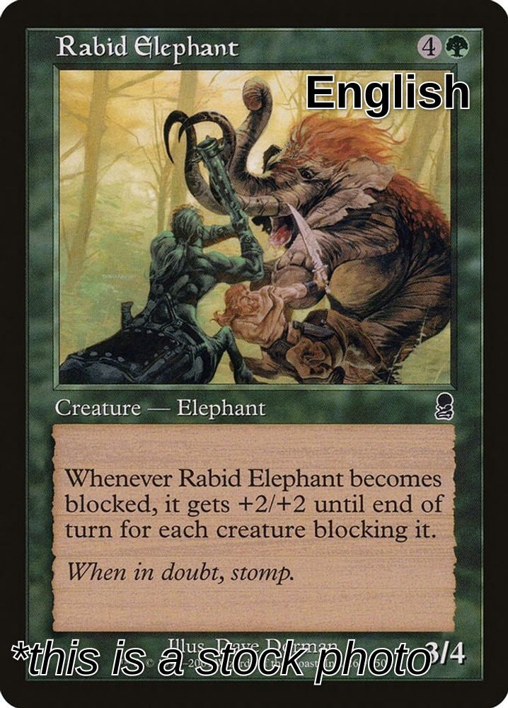 Rabid Elephant