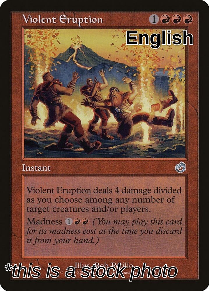 Violent Eruption