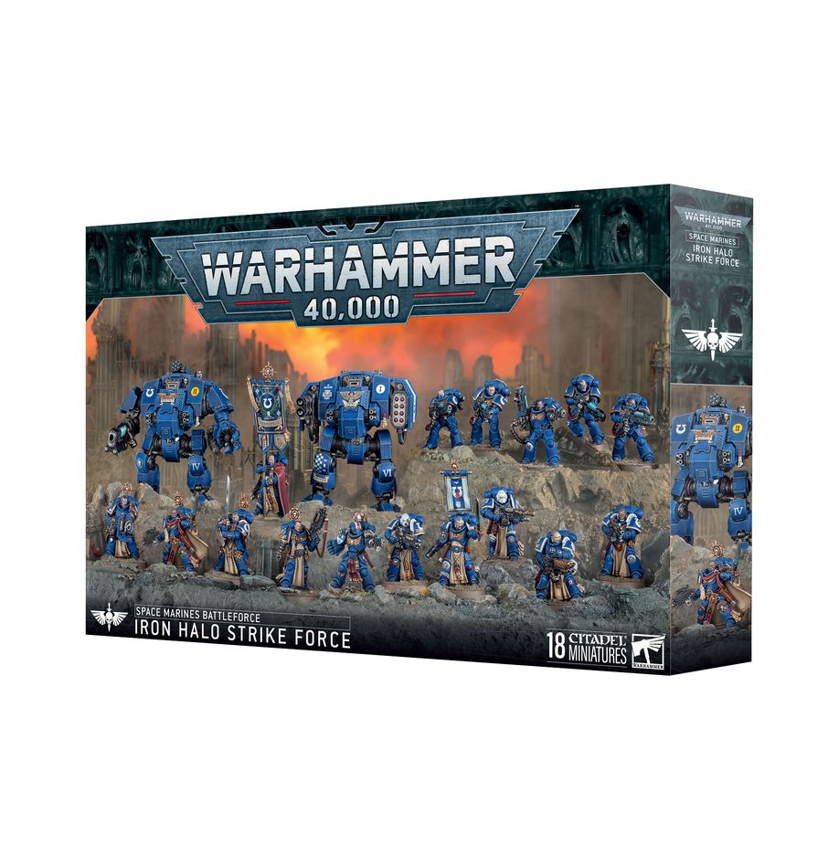 Warhammer: 40K - Space Marines Battleforce: Iron Halo Strike Force