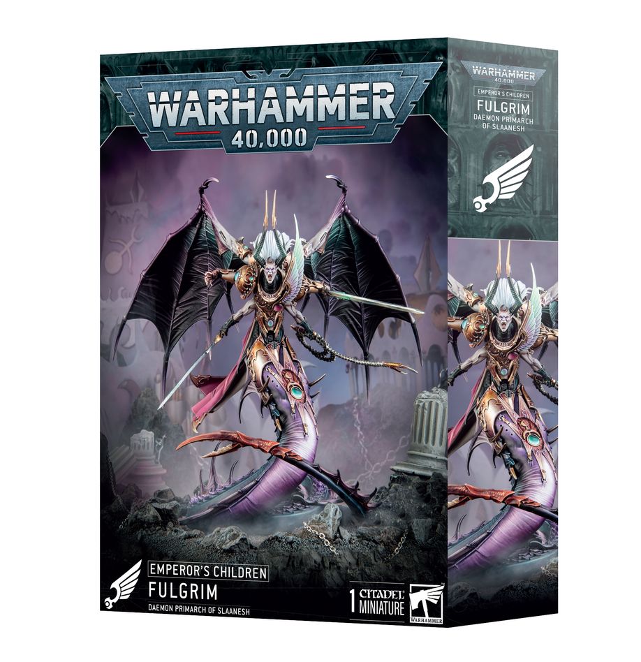 Warhammer 40k - Emperor's Children - Fulgrim: Daemon Primarch of Slaanesh