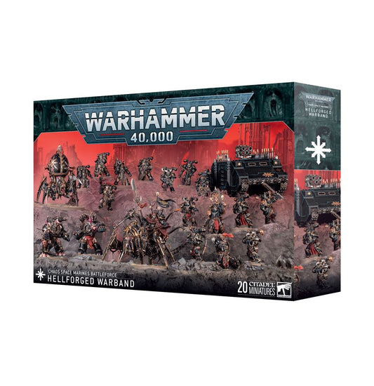 Warhammer: 40K - Chaos Space Marines Battleforce: Hellforged Warband