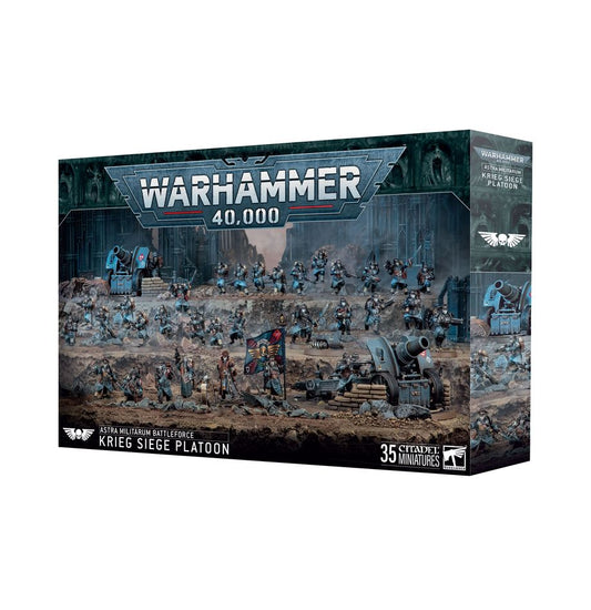 Warhammer: 40K - Astra Militarum Battleforce: Krieg Siege Platoon