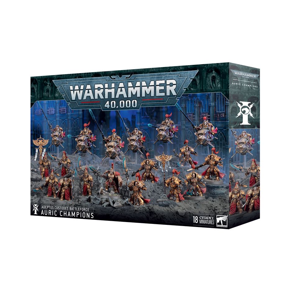 Warhammer: 40K - Battleforce: Adeptus Custodes - Auric Champions