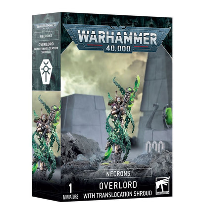 Warhammer 40k - Necrons - IOverlord with Translocation Shroud