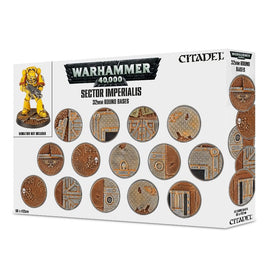 Warhammer - 40k - Sector Imperialis 32mm Round Bases