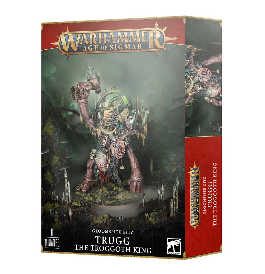 Copy of Warhammer Age of Sigmar - Sons of Behemat - Mancrusher MobCopy of Warhammer Age of Sigmar - Gloomspite Gits: Trugg the Troggoth King