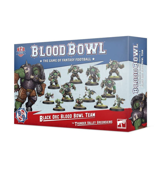 Blood Bowl Team - Black Orc - The Thunder Valley Greenskins