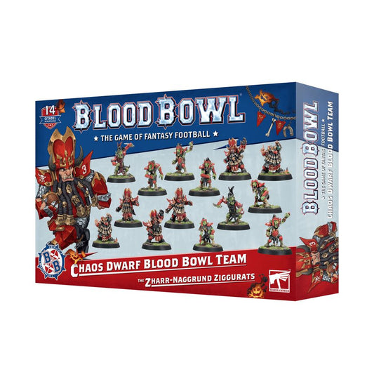 Blood Bowl Team - Dwarf - The Zharr-Naggrund Ziggurats