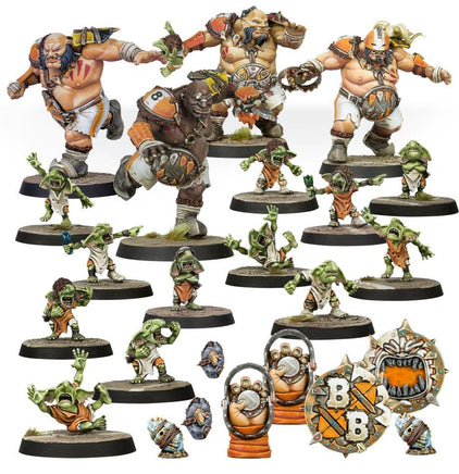 Blood Bowl Team - Ogre - The Fire Mountain Gut Busters