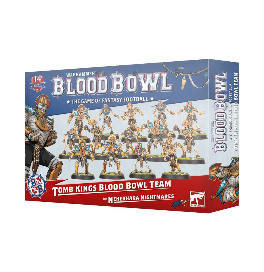 Blood Bowl Team - Tomb Kings - The Nehekhara NIghtmares