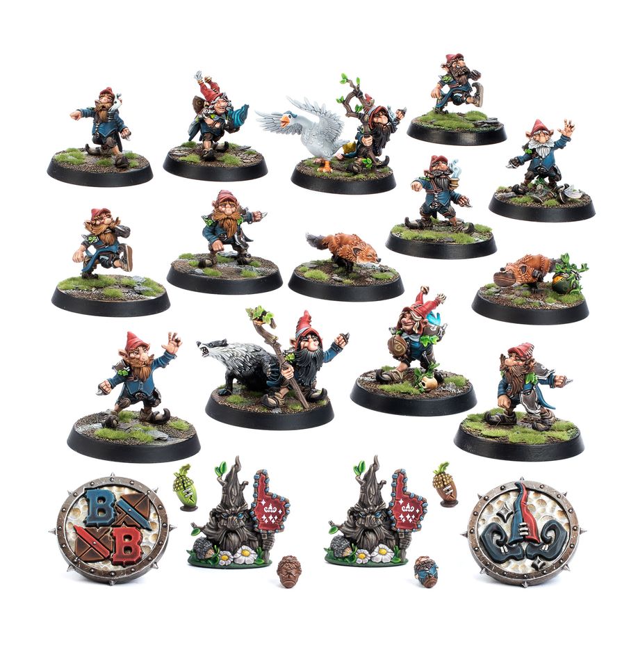 Blood Bowl Team - Gnome - The Glimdwarrow Groundhogs