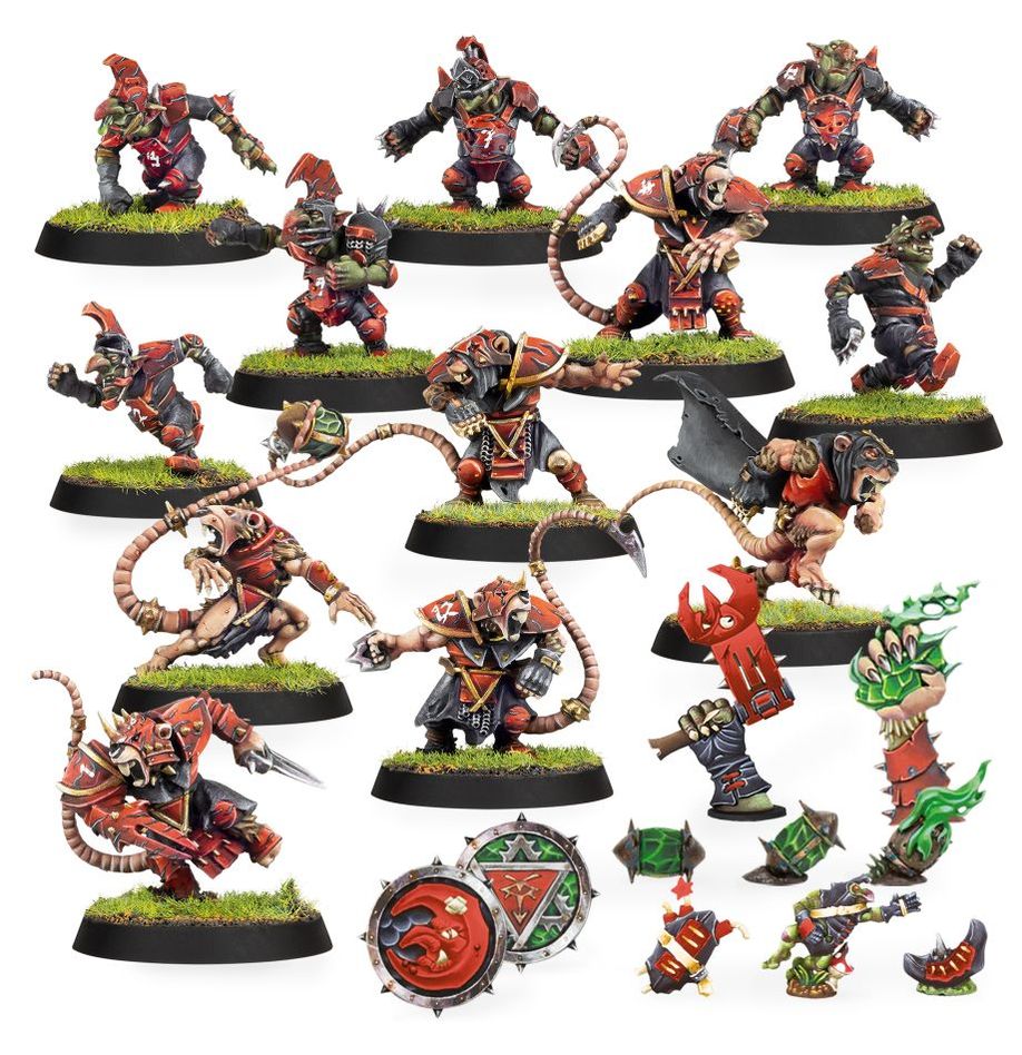 Blood Bowl Team - Underworld Denizens - The Scarcrag Snivellers