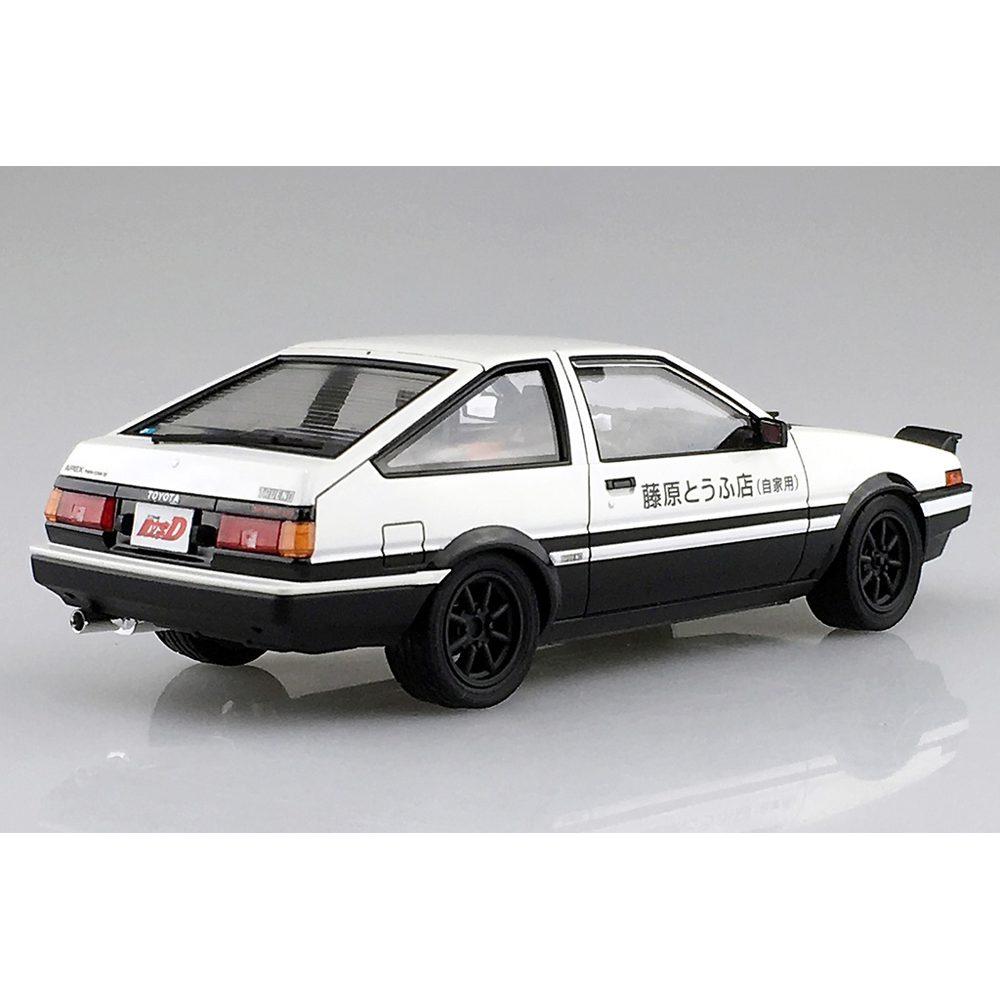 Aoshima: 1/24 Initial D - Takumi Fujiwara AE86 Trueno Comics Vol. 37 Scale Model Kit