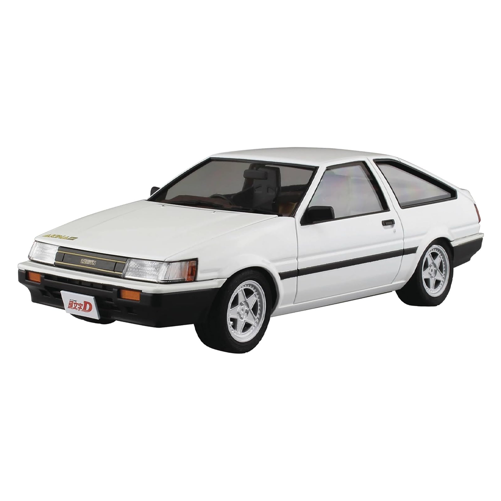 Aoshima: 1/24 Initial D - Itsuki Takeuchi AE85 Levin (Toyota) Scale Model Kit #10