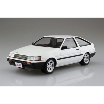 Aoshima: 1/24 Initial D - Itsuki Takeuchi AE85 Levin (Toyota) Scale Model Kit #10