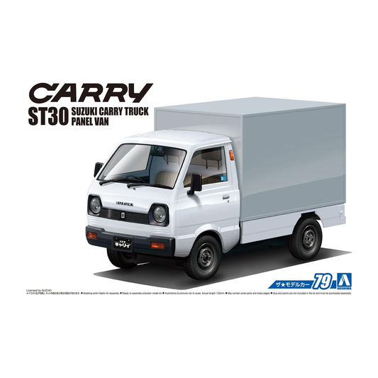 Aoshima: 1/24 SUZUKI ST30 CARRY PANEL VAN '79 Scale Model Kit