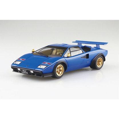 Aoshima: 1/24 '76 WOLF Countach Version 2 Scale Model Kit