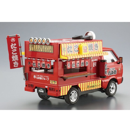 Aoshima: 1/24 Catering Machine Series - Takoyaki Hachirou Scale Model Kit #5