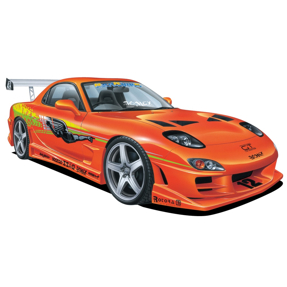 Aoshima: 1/24 BOMEX FD3S RX-7 '99 (MAZDA) Scale Model Kit