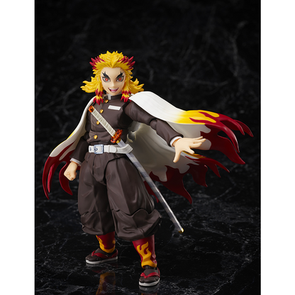 Aniplex: Demon Slayer: Kimetsu no Yaiba - The Movie: Mugen Train - [BUZZmod] Kyojuro Rengoku 1/12 Scale Figure