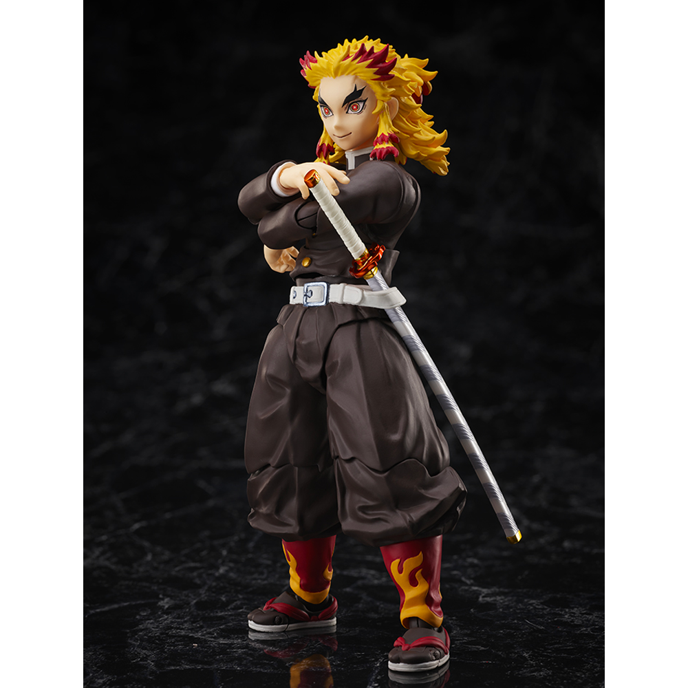 Aniplex: Demon Slayer: Kimetsu no Yaiba - The Movie: Mugen Train - [BUZZmod] Kyojuro Rengoku 1/12 Scale Figure